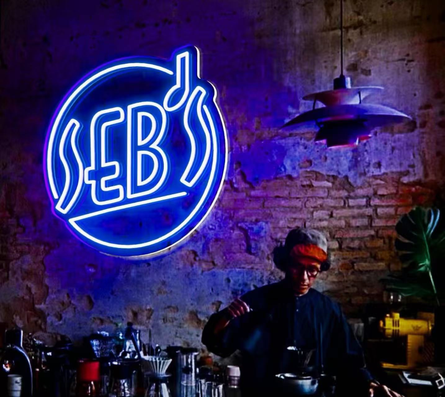 SEB'S Sign